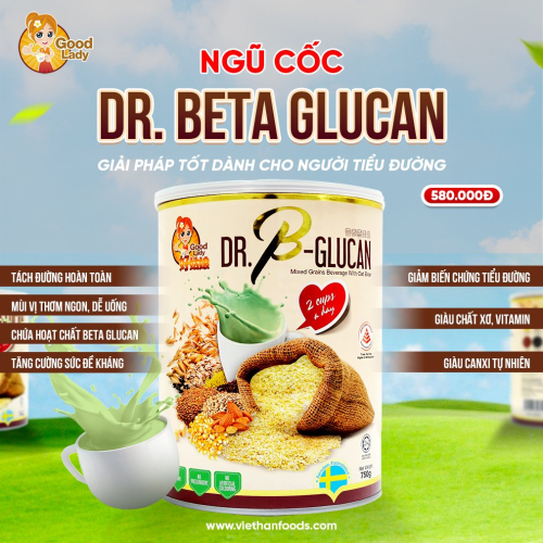 Ngũ Cốc Beta Glucan (Phù hợp hơn cho người tiều đường hoặc ăn kiêng)